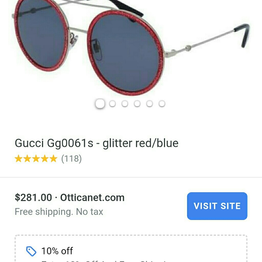 GUCCI WOMAN'S SUNGLASSES